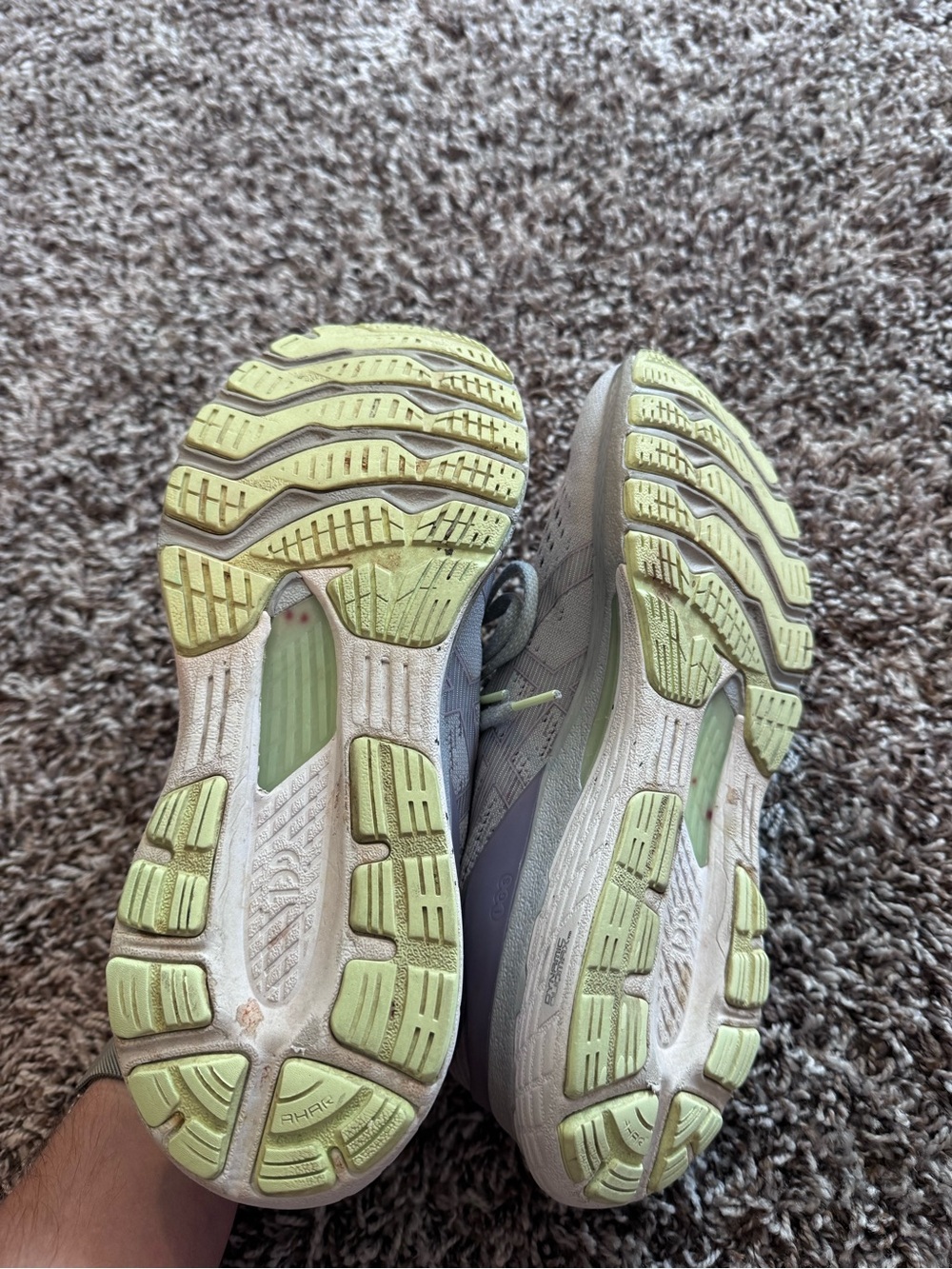 Asics Gel-Kayano 28 Women's Running Shoes Gray Lavendar FF Blast Size 8.5 - Picture 9 of 11